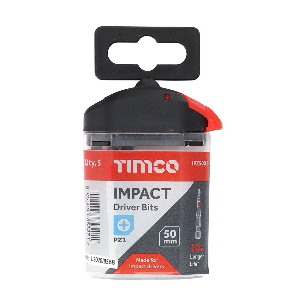 Impact Driver Bits - PZ | No.1 x 50 additional image 2
