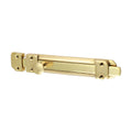 Contract Flat Section Bolt - Polished Brass | 210 x 35mm | TIMpac product image