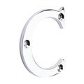 Door Letter C - Polished Chrome | 65mm | Bag product image