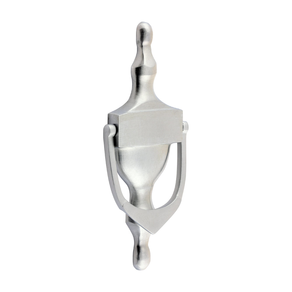 Urn Pattern Door Knocker - Satin Chrome | 166 x 60 | Tin product image