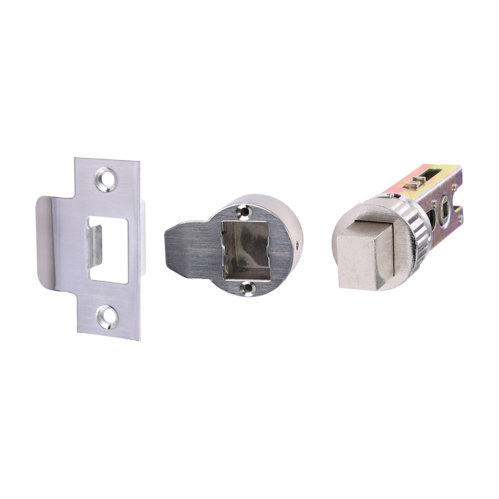 Quick Fit Round Deadbolt - Nickel | 64 case / 45 backset | Bag product image