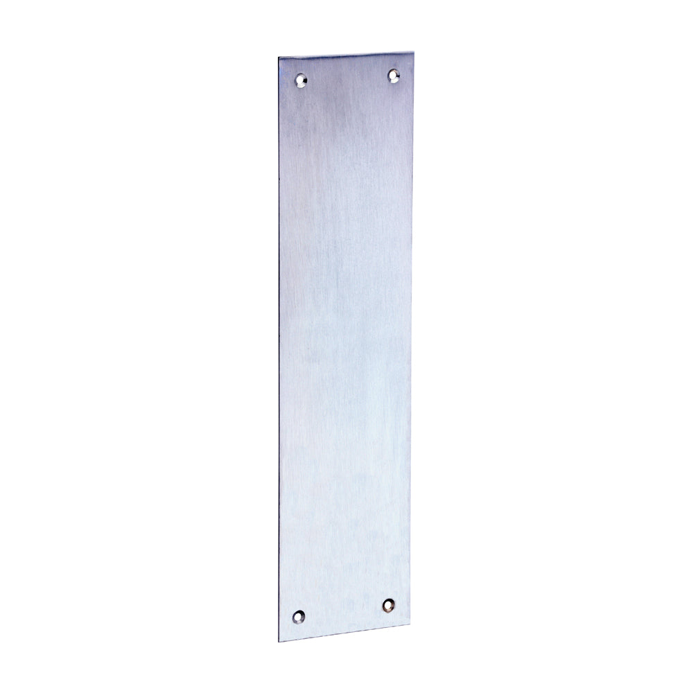 Finger Plate - Satin Chrome | 305 x 76 | Bag | 1 Each | 200416 product image