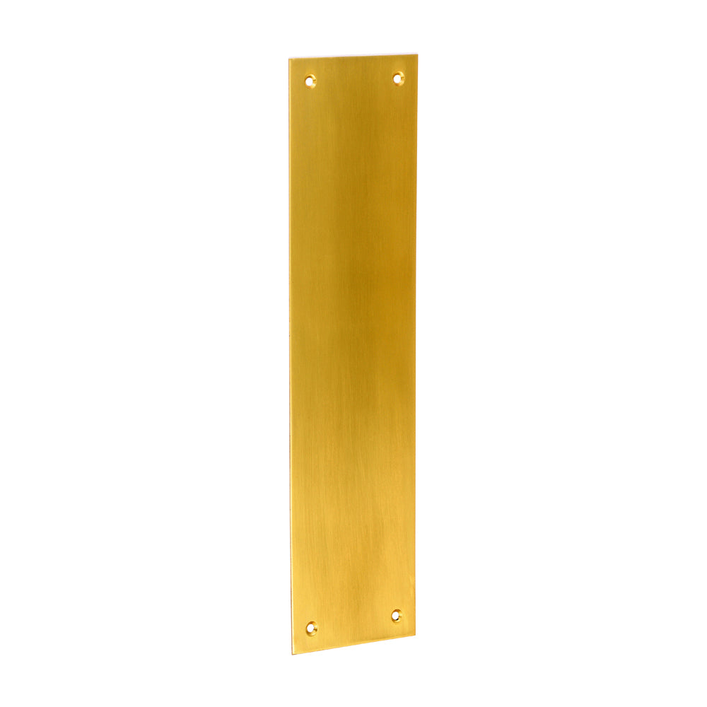 Finger Plate - Polished Brass | 305 x 76 | Bag | 1 Each | 200488 product image