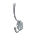 Hat & Coat Hook - Satin Chrome | 125 x 32mm | Tin product image