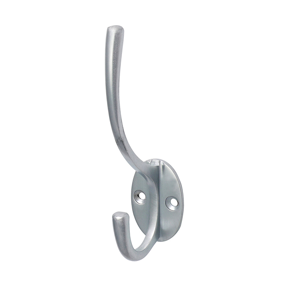 Hat & Coat Hook - Satin Chrome | 125 x 32mm | Bag product image
