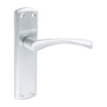 Zeta Latch Handles - Satin Chrome | 175 x 45 product image