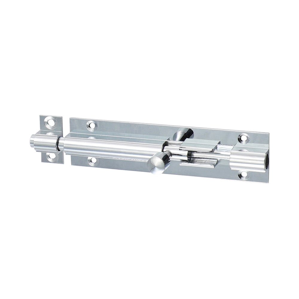 Straight Barrel Bolt - Polished Chrome | 100 x 25mm | Bag product image