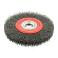 Wheel Brush with Plastic Reducer Set - Crimped Steel Wire | 200mm product image