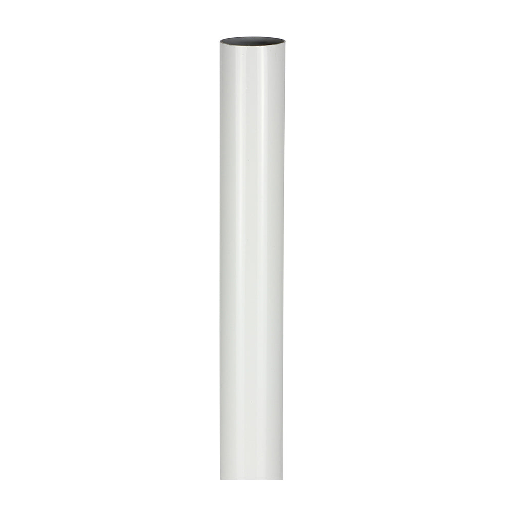 Wardrobe Rail - Round - White | 25 x 1829 product image
