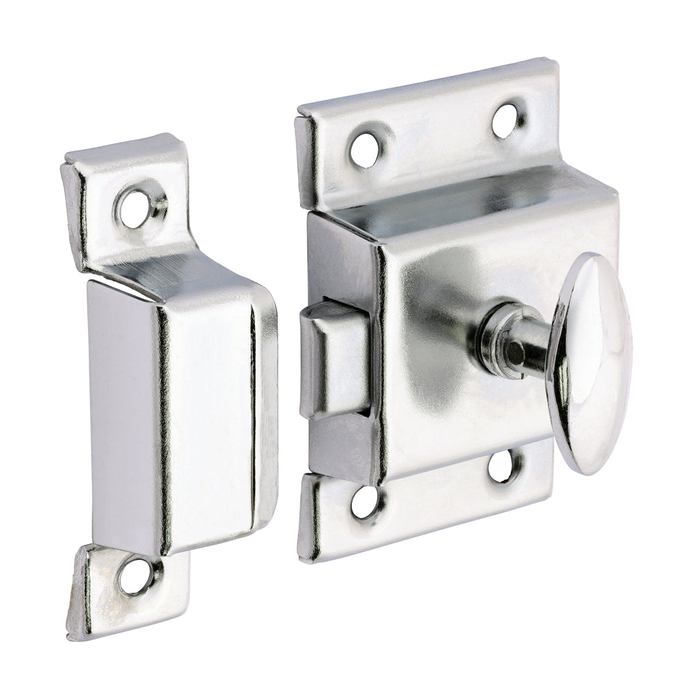 Cupboard Catch - Nickel | 38 x 56 | TIMpac product image