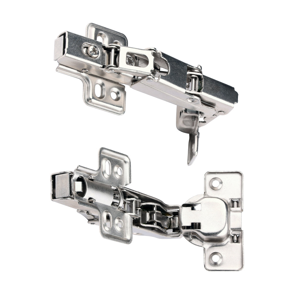 Clip-On Cabinet Hinges - Nickel | 170 Degree | Bag | 1 Pairs | 204379P product image