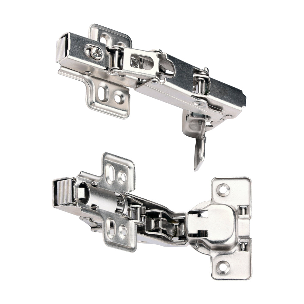 Clip-On Cabinet Hinges - Nickel | 170 Degree | Bag | 1 Pairs | 204379 product image