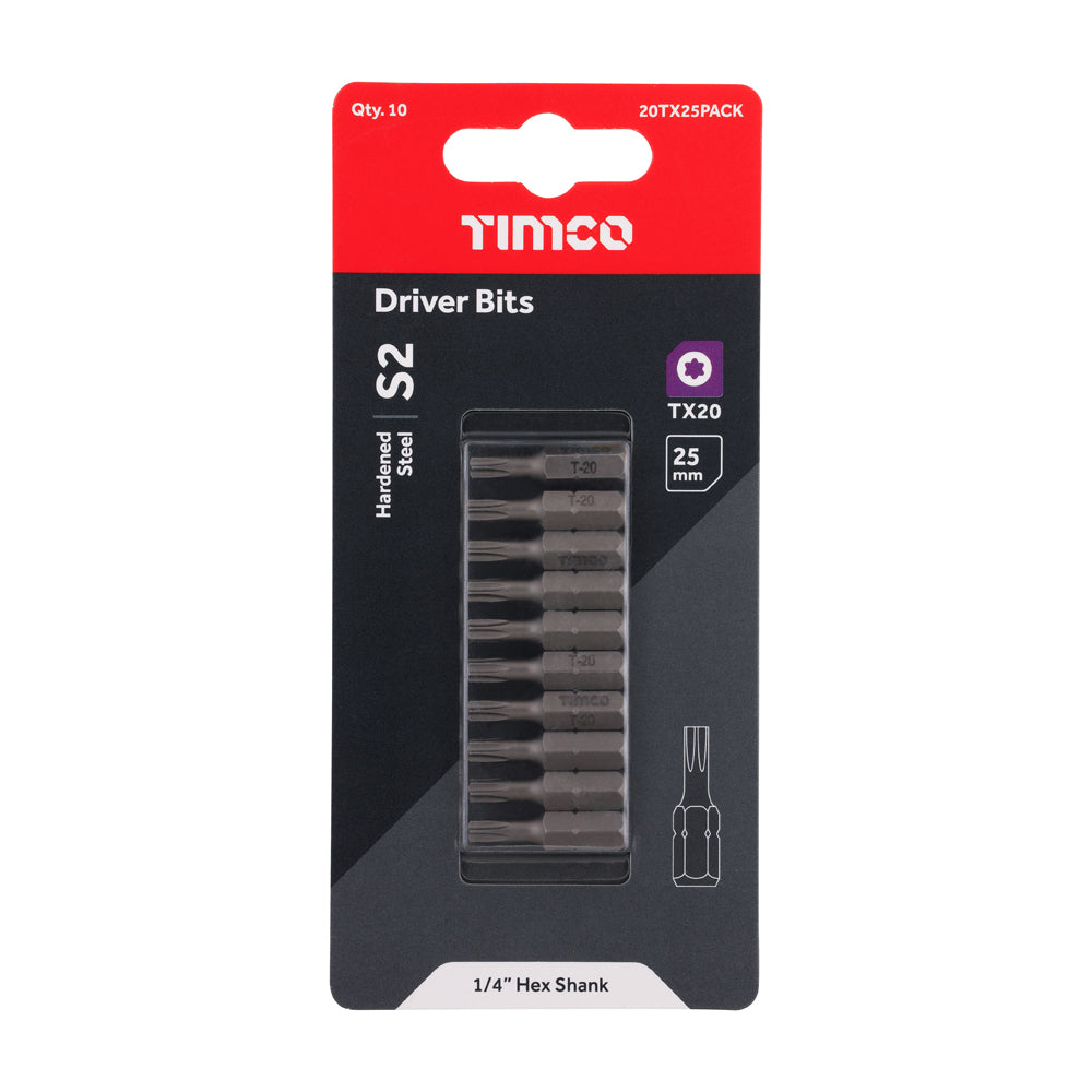 S2 Driver Bits - TX | TX20 x 25 additional image 2