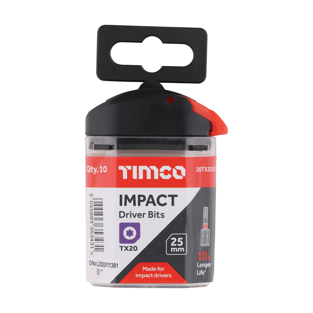 Impact Driver Bits - TX | TX20 x 25 additional image 2
