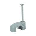 Flat Twin & Earth Cable Clips - Grey | To fit 1.5mm product image