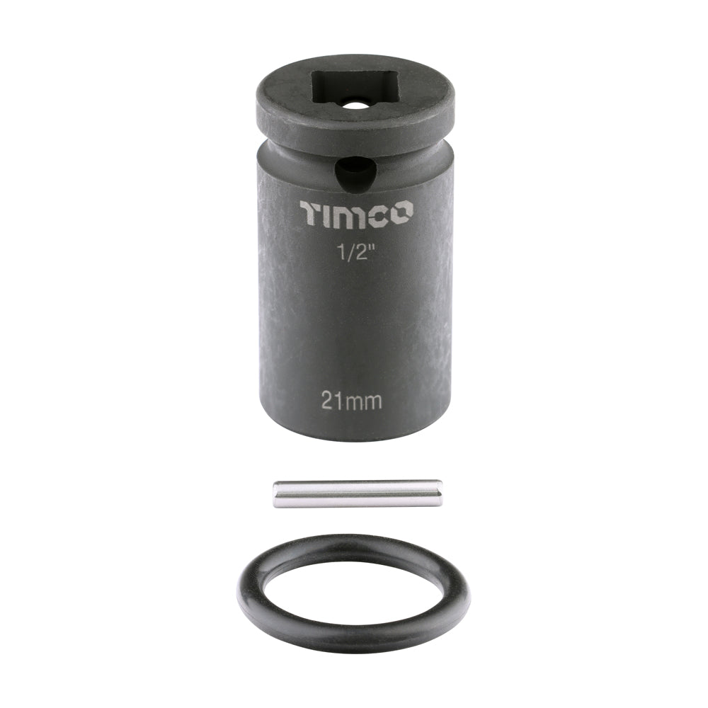Scaffolders Short Impact Socket | 21 x 52mm product image