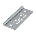 Plain Bearing Flush Hinge - Solid Brass - Polished Chrome | 75 x 50 product image