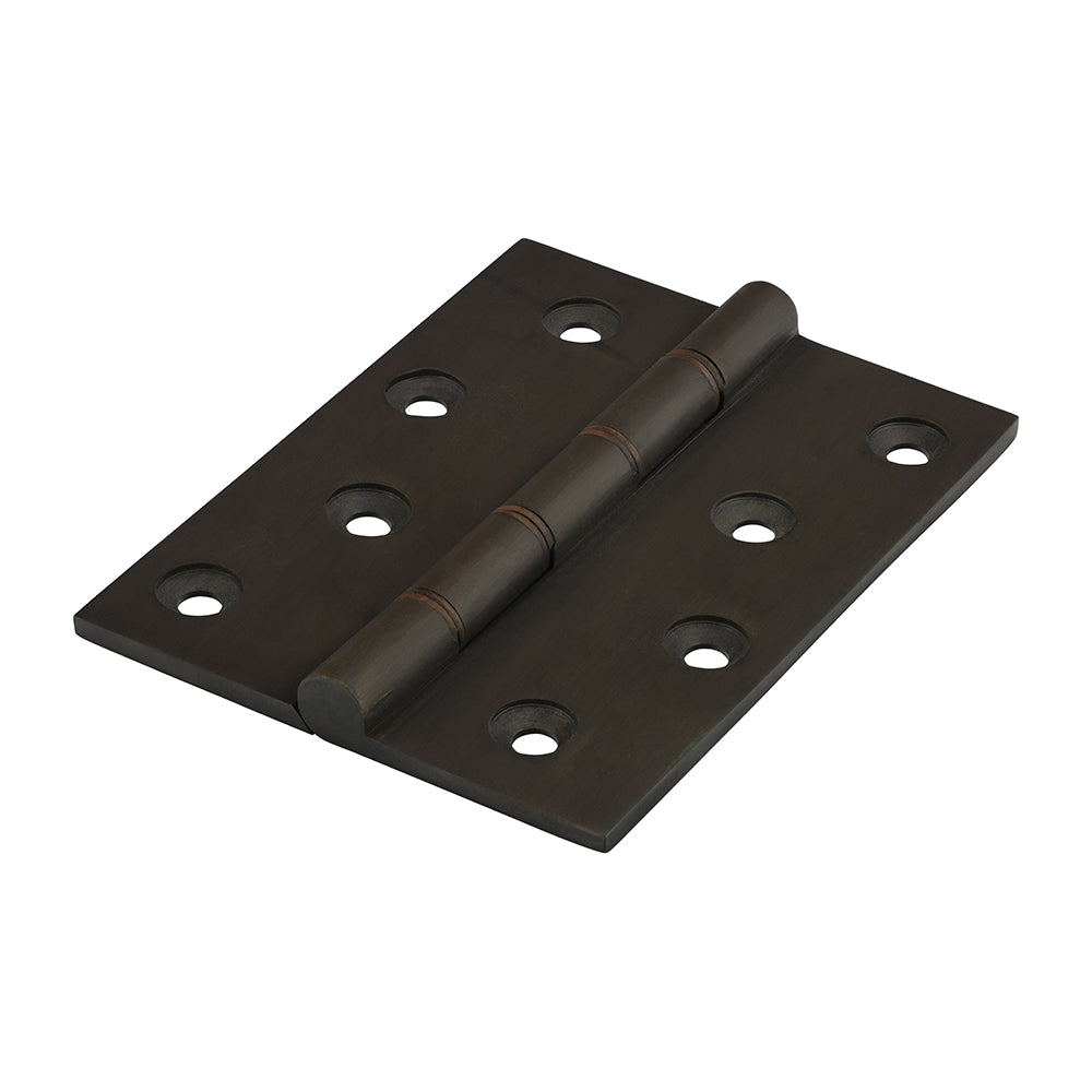 Double Phosphor Bronze Washered Butt Hinge - Solid Brass - Bronze | 102 x 75 product image
