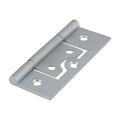 Plain Bearing Flush Hinge - Solid Brass - Satin Chrome | 75 x 50 product image