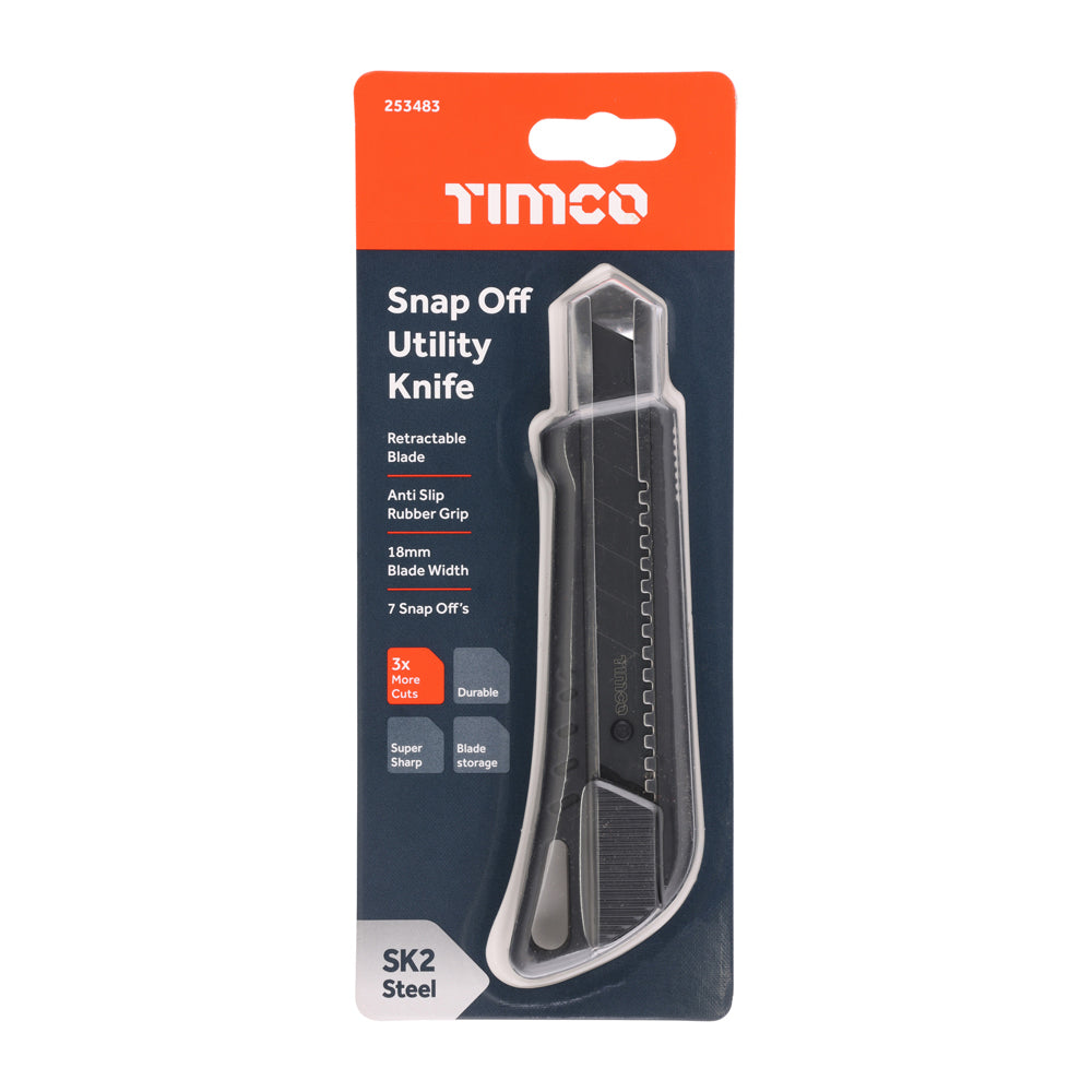 Snap Off Utility Knife & Blades | 6” / 150mm additional image 2