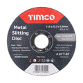 Bonded Abrasive Disc - For Cutting | 115 x 22.2 x 2.5 product image