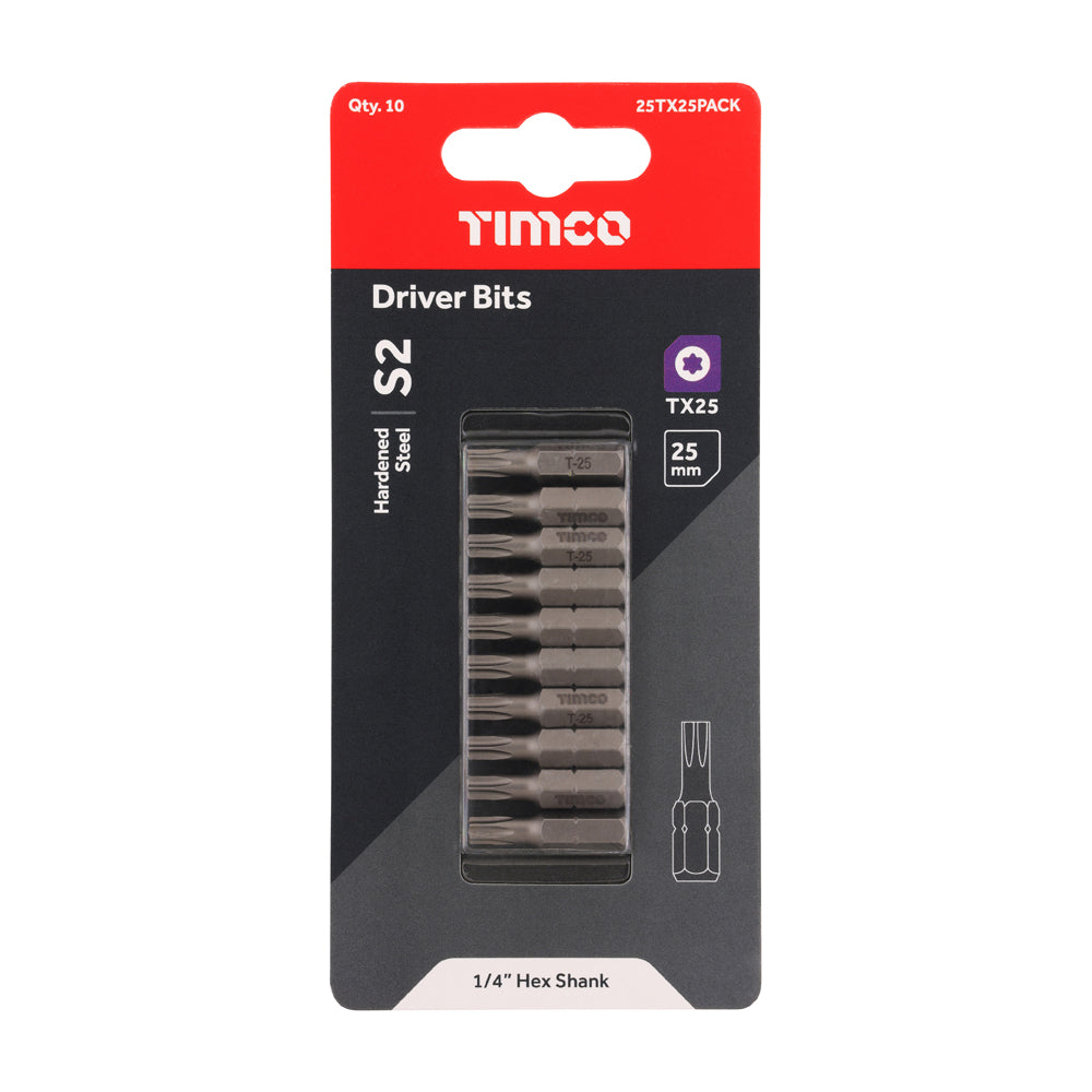 S2 Driver Bits - TX | TX25 x 25 additional image 2