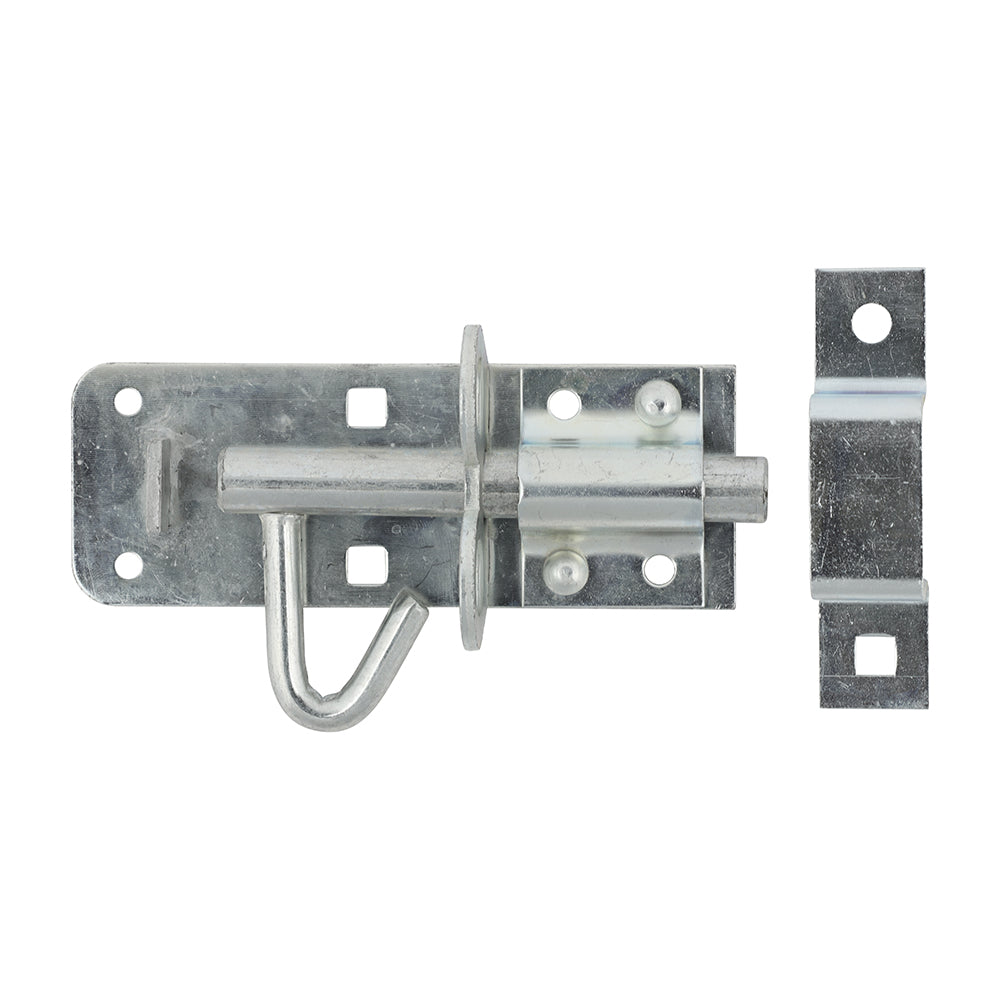 Brenton Padbolt Elongated Keep - Zinc | 4" product image
