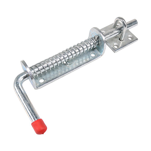 Spring Loaded Animal Bolt - Hot Dipped Galvanised | 9 1/2" product image