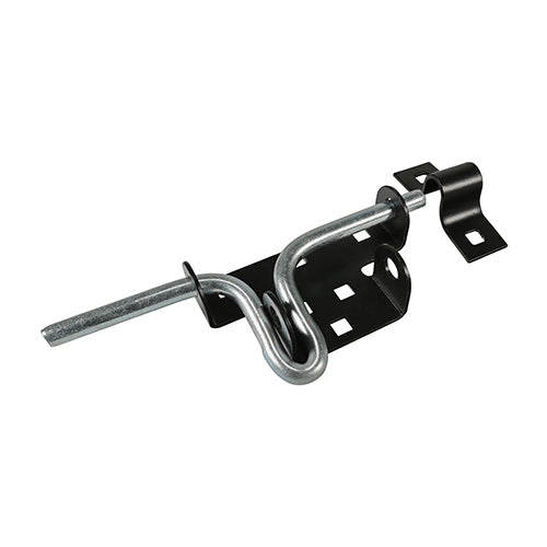 Slide Action Padbolt - Black | 7 5/16" | Bag | 1 Each | 282456 product image