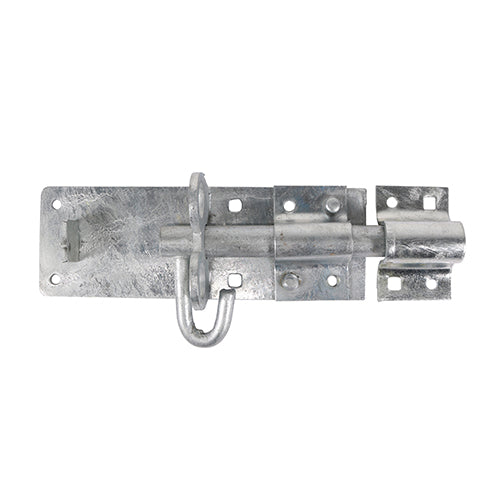 Heavy Brenton Padbolt - Hot Dipped Galvanised | 6" | Bag | 1 Each | 282656 product image