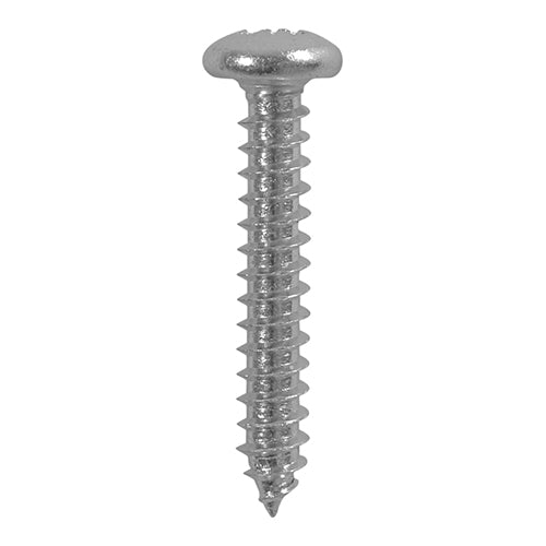 Metal Tapping Screws - PZ - Pan - Self-Tapping - A2 Stainless Steel | 2.9 x 6.5 product image