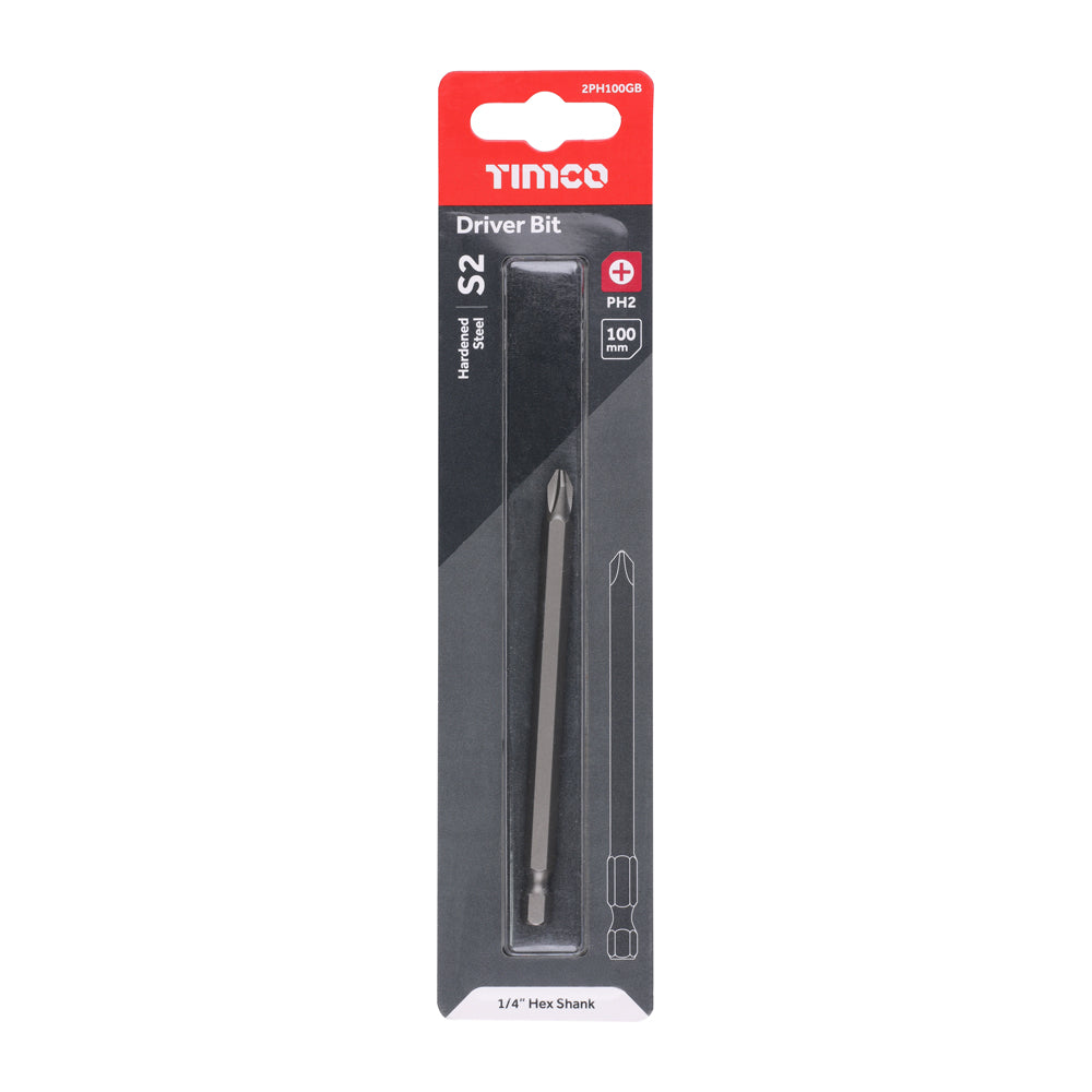 S2 Driver Bits - PH | No.2 x 100 additional image 2