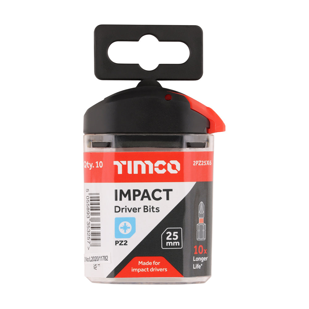 Impact Driver Bits - PZ | No.2 x 25 additional image 2