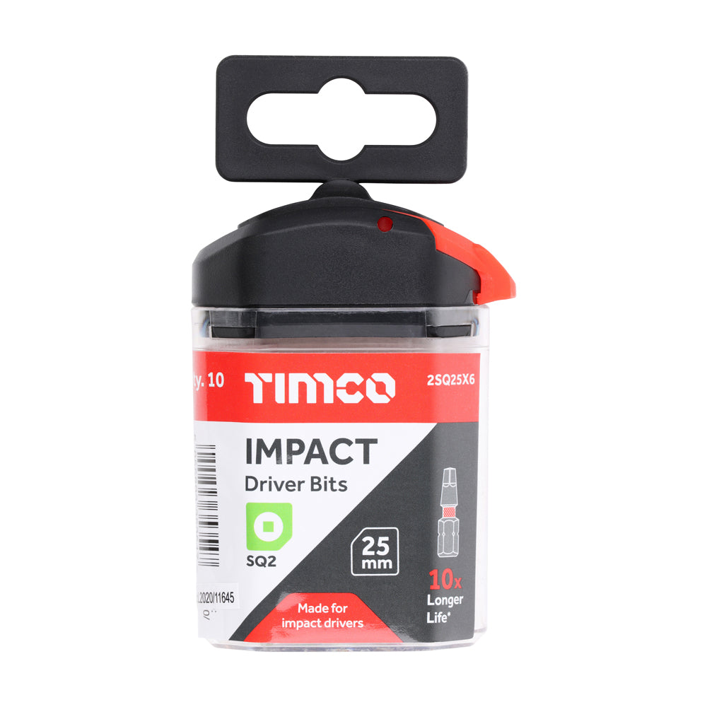 Impact Driver Bits - SQ | No.2 x 25 additional image 2