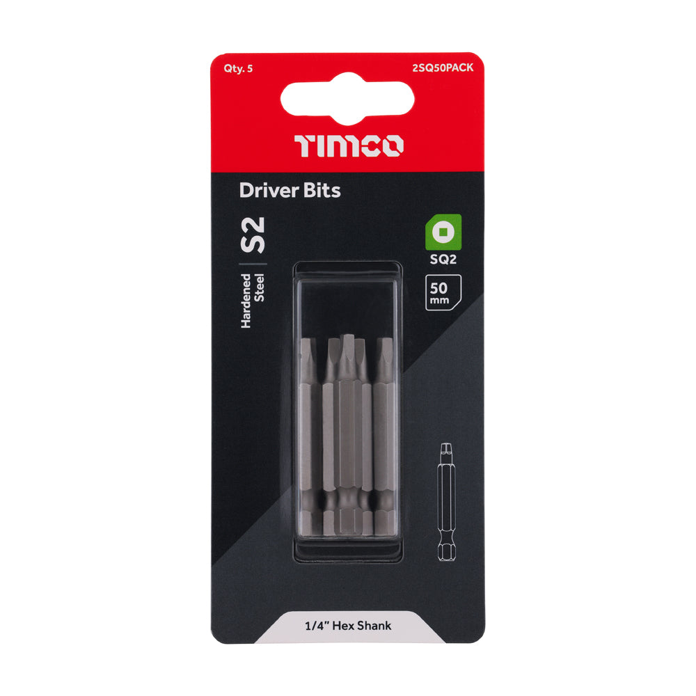 S2 Driver Bits - SQ | No.2 x 50 additional image 2