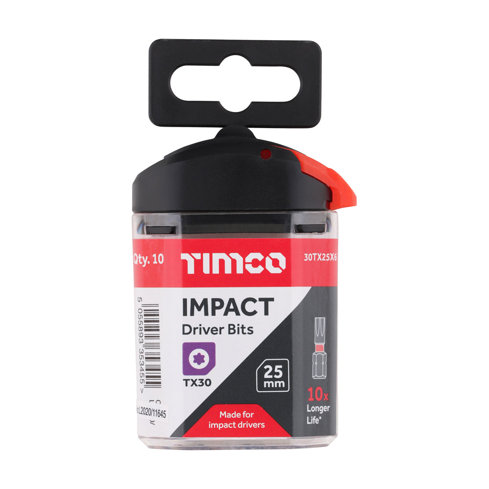 Impact Driver Bits - TX | TX30 x 25 additional image 2