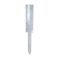Double Railway Sleeper Ground Spike - Corner - Galvanised | 670mm product image