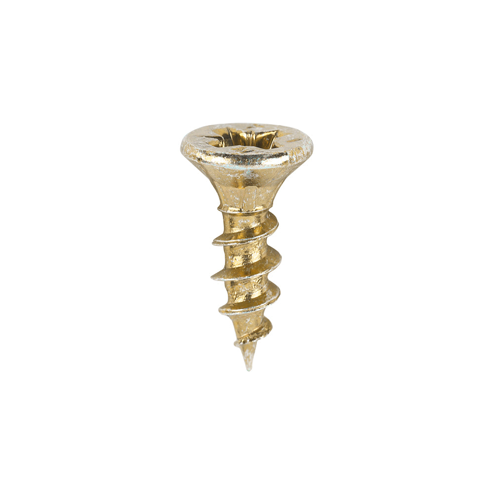 C2 Strong-Fix - PZ - Double Countersunk - Sharp Point - Yellow | 3.5 x 12 product image