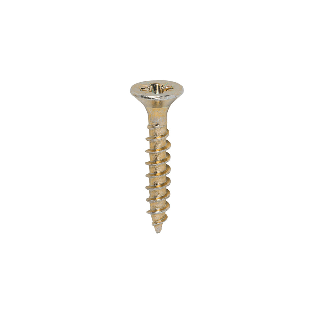 Classic Multi-Purpose Screws - PZ - Double Countersunk - Yellow | 3.5 x 20 product image