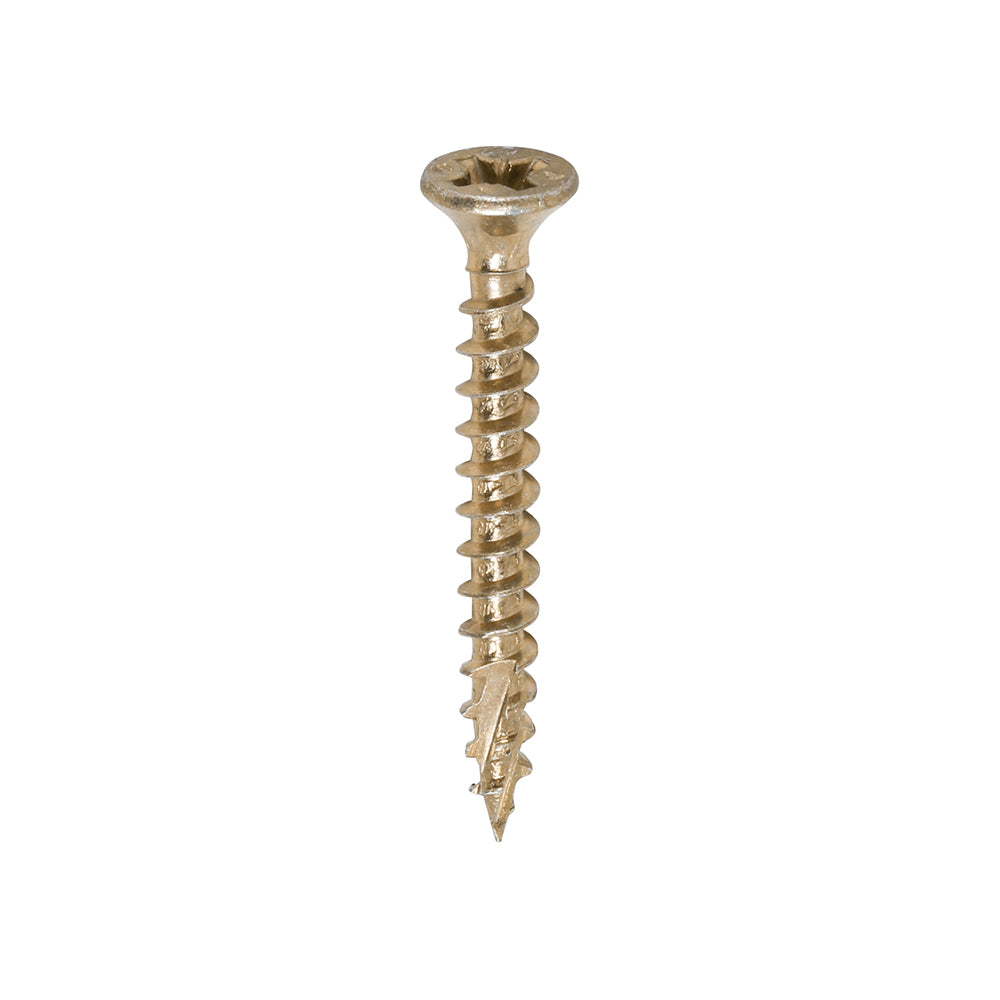 C2 Strong-Fix - PZ - Double Countersunk - Twin-Cut - Yellow | 3.5 x 30 | Box product image