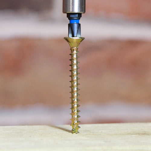 C2 Strong-Fix - PZ - Double Countersunk - Twin-Cut - Yellow | 3.5 x 30 | Box additional image 4