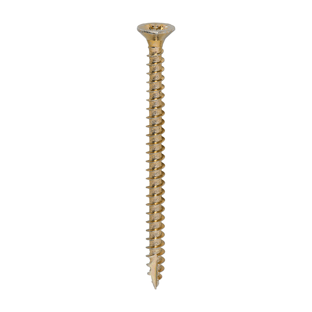 Classic Multi-Purpose Screws - PZ - Double Countersunk - Yellow | 3.5 x 50 product image