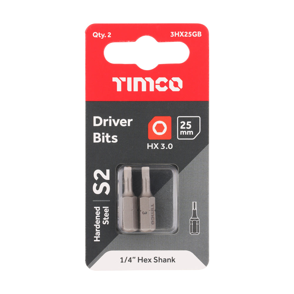 S2 Driver Bits - HX | 3.0 x 25 additional image 2