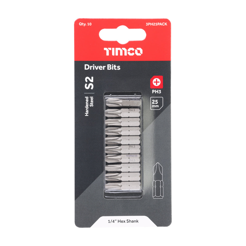 S2 Driver Bits - PH | No.3 x 25 additional image 2