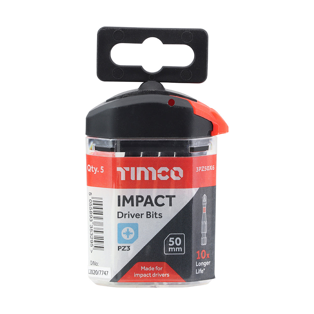 Impact Driver Bits - PZ | No.3 x 50 additional image 2