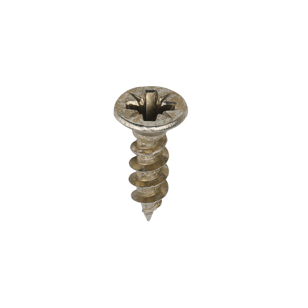 Solo Chipboard & Woodscrews - PZ - Double Countersunk - Yellow | 4.0 x 15 product image