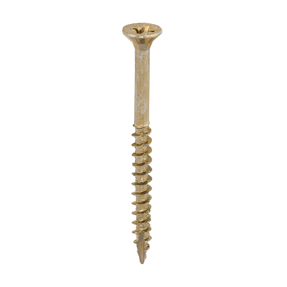 Velocity Premium Multi-Use Screws - PZ - Double Countersunk - Yellow | 4.0 x 50 | Industrial Pack additional image 2