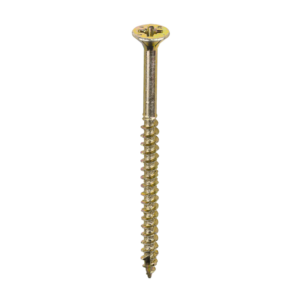 Velocity Premium Multi-Use Screws - PZ - Double Countersunk - Yellow | 4.0 x 60 product image