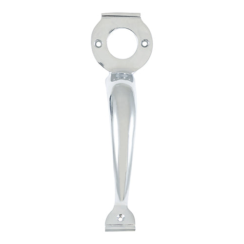 Escutcheon Handle - Chrome | 8" | TIMpac product image