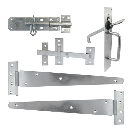 Side Gate Kit - Suffolk Latch - Hot Dipped Galvanised | 18" product image